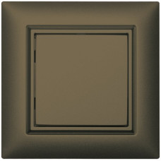 AP-RF-Taster ALADIN enocean EDIZIOdue 1-fach braun