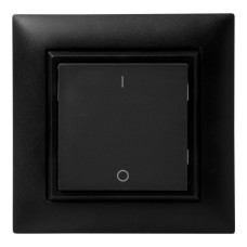 AP-RF-Taster ALADIN enocean EDIZIOdue 1-fach schwarz I/0