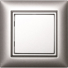 AP-RF-Taster ALADIN enocean EDIZIOdue 1-fach silber