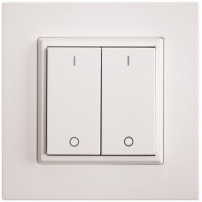 AP-RF-Taster ALADIN enocean kallysto.pro 2-fach weiss I/0