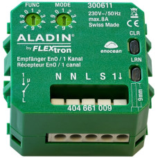 EB-RF-Schaltaktor ALADIN EnO 1-Kanal Tastereingang 230V/8A