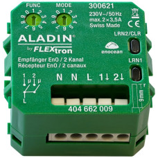 EB-RF-Schaltaktor ALADIN EnO 2-Kanal Multifunktion 230V/3.5A
