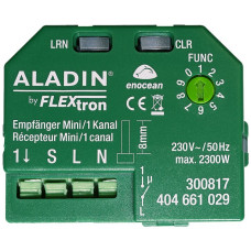 EB-RF-Schaltaktor ALADIN Mini 1-Kanal Tastereingang 230V/2300W