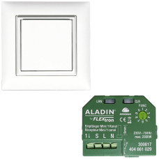 RF-Installationsset 2 ALADIN Mini 1xTaster + 1xSchaltaktor