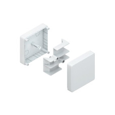 AP Dose Niedax 85x85x35mm weiss - 100 Stück