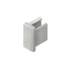 Abschlussplatte Niedax HKL grau für 9.5x21.5mm - 20 Stück
