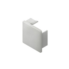 Abschlussplatte Niedax HKL hellgrau für 40x40mm