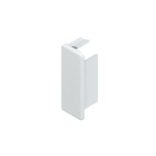 Abschlussplatte Niedax HKL weiss für 18x50mm - 20 Stück