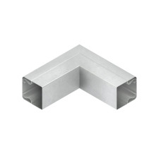 Ausseneck Niedax 40x60mm reinweiss RAL 9010