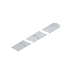 Deckel Niedax für Verteilerkanal 100mm bandverzinkt - Länge 3m