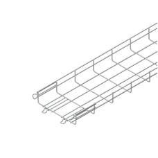 Gitterbahn Niedax 200x54mm galvanisch verzinkt - Länge 3m