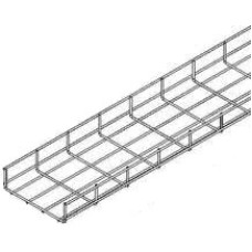 Gitterbahn Niedax 200x60mm/4.5mm galvanisch verzinkt - Länge 3m