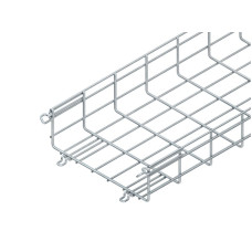 Gitterbahn Niedax 300x105mm galvanisch verzinkt - Länge 3m