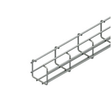 Gitterbahn Niedax 60x60mm/4.5mm galvanisch verzinkt - Länge 3m