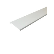 Kanaloberteil 230mm cremeweiss RAL 9001 - Länge 2m