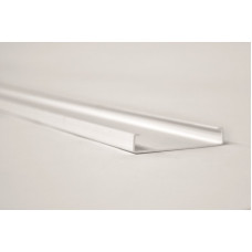 Kanaloberteil 60mm cremeweiss RAL 9001 - Länge 2m