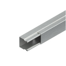 Stahlblech-Kanal Niedax 16x16mm reinweiss RAL 9010 - Länge 2m