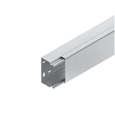 Stahlblech-Kanal Niedax 60x100mm reinweiss RAL 9010 - Länge 2m