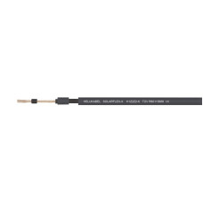 SOLARFLEX-X H1Z2Z2-K 1X4 schwarz EN50618 Dca s2 d2 - Länge 100m