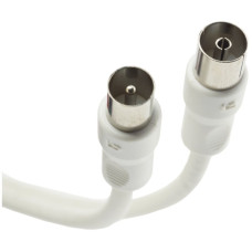 Empfänger-Anschlusskabel WISI SD55 75 Ohm 10m Stecker+Kupplung gerade