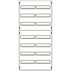REG-Ausbaumodul ABB 2V3A für Kleinverteiler CombiLine 2-Feld 7-reihig 168TE