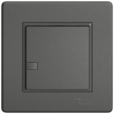UP-Universaltaster EDIZIO.liv UNI SNAPFIX o.LED 1x 1-Tbed.dunkelgrau GMI A