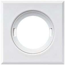 Abdeckung ESYLUX für Melder FLAT Kunststoff matt quadratisch weiss