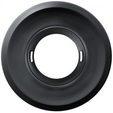 Abdeckung ESYLUX für Melder FLAT Kunststoff matt rund schwarz