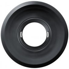 Abdeckung ESYLUX für Melder FLAT Ø104mm Kunststoff matt rund schwarz