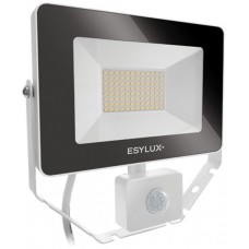 LED-Strahler ESYLUX AFL BASIC 30W 3000K 3000lm 200x60x195mm IP65 weiss EL
