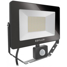 LED-Strahler ESYLUX AFL BASIC 50W 3000K 5000lm 240x60x230mm IP65 schwarz