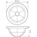 Linsenabdeckung ESYLUX ALVA BL 940/170 MD LENS MASK