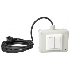 AP-Drucktaster DOTLUX 4-Fach 5m Kabel Stecker 2-polig