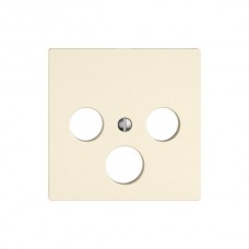 Abdeckset EDIZIO.liv SNAPFIX für SAT-Antennensteckdose crema G A SAT