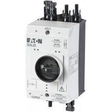 Lasttrennschalter DC SOL 20A 2 Strang 2L mit MC4 Stecker