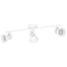 Deckenleuchte Eglo SERAS 1 GU10 3x0-3W IP20 595x65mm weiss