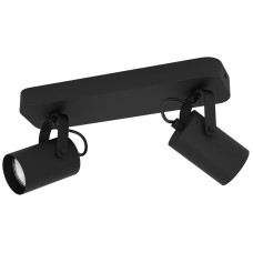 Deckenleuchte Eglo SOREGO GU10 2x0-3W IP20 280x100mm schwarz