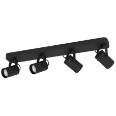 Deckenleuchte Eglo SOREGO GU10 4x0-3W IP20 580x100mm schwarz