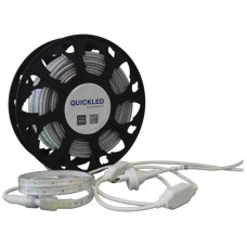 LED-Lichtband QUICKLED 180 IP65 240V 12W-1500lm/m 4000K 25m Bobine einseitig