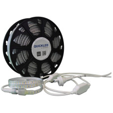LED-Lichtband QUICKLED 180 IP65 240V 12W-1500lm/m 4000K 50m Bobine einseitig