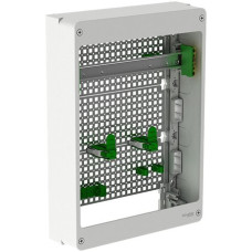 AP Verteiler Media SE Resi9 CX 18TE ohne Tür weiss RAL9003