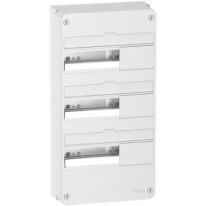 AP Verteiler Schneider Electric Resi9CX 3-reihig ohne Tür