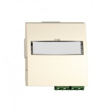 FTTH-Dose EDIZIO.liv SNAPFIX LC APC Diamond F-3000 1 mittelstück crema