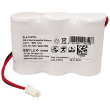 Akku ESYLUX für SLA FLP/GL NiCd 3.6V/1800mAh Kabel 230mm 65x20x45mm
