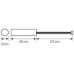 Akku ESYLUX für SLC/SLD LiFePO4 1500mAh Ø19x68mm