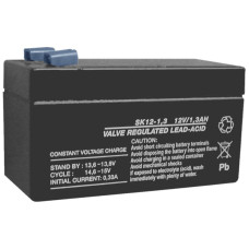 Akku SMSBA1.3E 12V 1.3Ah z. SMS-Fernschaltgerät SMSB48
