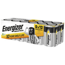 Batterie Alkali Energizer Industrial LR20 1.5V (1 Pack = 12 Stück)