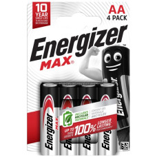 Batterie Alkali Energizer Max AA LR6 1.5V (1 Blister = 4 Stück)