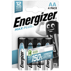 Batterie Alkali Energizer Max Plus AA LR6 1.5V (1 Blister = 4 Stück)