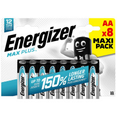 Batterie Alkali Energizer Max Plus AA LR6 1.5V (1 Blister = 8 Stück)
